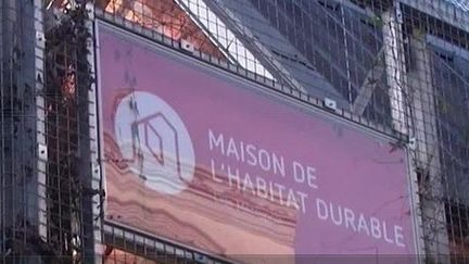 La maison de l'habitat durable. (CAPTURE D'ÉCRAN FRANCE 3)