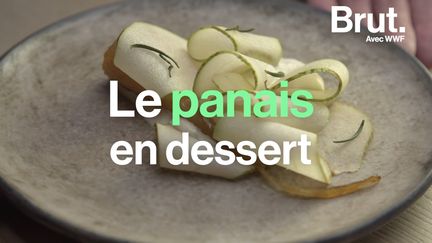 Le panais en dessert, avec un peu de sucre brun, une poire et de la crème. C'est la nouvelle recette durable du chef Florent Ladeyn.