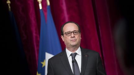  (François Hollande en conférence de presse le 8 juillet © MAXPPP)