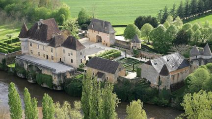 Vue aérienne du château de Losse
 (PHOTOPQR/SUD OUEST)