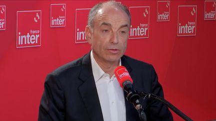 Jean-François Copé, invité sur France Inter le 27 juin 2022. (CAPTURE ECRAN FRANCE INTER)