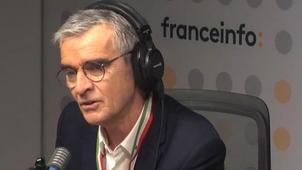 Fabrice Drouelle était l'invité d'Info médias, sur franceinfo, lundi 13 décembre 2021.&nbsp; (FRANCEINFO / RADIO FRANCE)