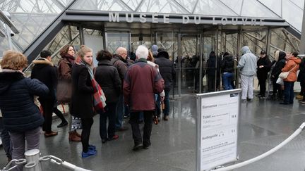 La fréquentation du Louvre&nbsp;est repartie à la hausse en 2017, comme dans la plupart des musées parisiens. (MAXPPP)