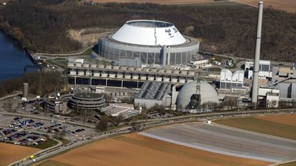 La centrale nucléaire de Neckarwestheim, dans le sud de l'Allemagne (12/03/2011) (AFP / Patrick Seeger)