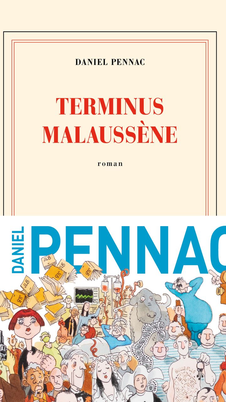 Couverture du livre "Terminus Malaussène" de Daniel Pennac (Editions Gallimard)