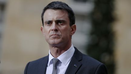 Le Premier ministre Manuel Valls, à Matignon, à Paris, le 25 février 2016. (THOMAS SAMSON / AFP)