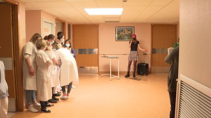 Mini concert à l'hôpital d'Avranches