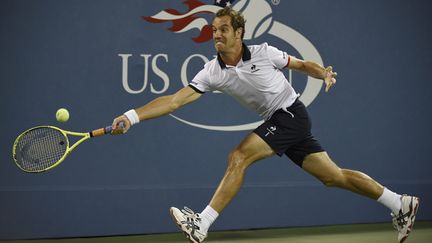 &nbsp; (Richard Gasquet sur le terrain de Flushing Meadows, à New York, face à Tomas Berdych © MaxPPP)