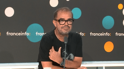 Xavier Gens, réalisateur de "Sous la Seine", le 2 septembre 2024. (FRANCEINFO / RADIO FRANCE)