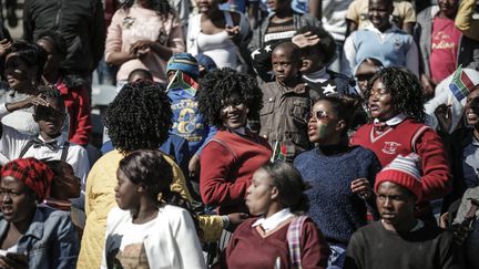 De jeunes Sud-Africains assistent à la célébration annuelle de la Journée de la jeunesse le 16 juin 2018 à l'Orlando Stadium à Soweto, près de Johannesburg.&nbsp; (GULSHAN KHAN / AFP)