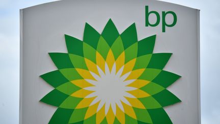 Le logo "BP".
 (BEN STANSALL / AFP)