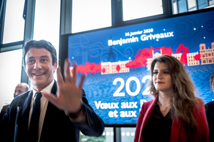 A Paris, la secrétaire d'Etat&nbsp;chargée de l'Egalité entre les femmes et les hommes, Marlène Schiappa, sera candidate dans le 14e arrondissement "pour soutenir Benjamin Griveaux". (NICOLAS MESSYASZ / SIPA)