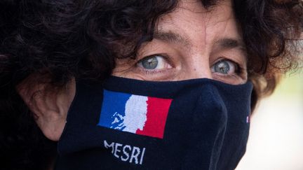 Frédérique Vidal, la ministre de l'Enseignement supérieur, le 1er octobre 2020, à Paris. (SEBASTIEN BOZON / AFP)