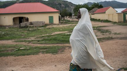 A Gwoza,&nbsp;dans le nord-est du&nbsp;Nigeria, le 1er août 2017.&nbsp; (STEFAN HEUNIS / AFP)