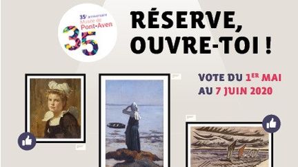 L'exposition participative commence le 1er mai 2020, et dure cinq semaines (Capture d'écran du site internet du musée de Pont-Aven)