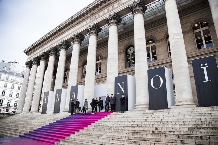 Le salon Tranoï installé à la Bourse à Paris
 (Tranoi)