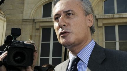 Georges Tron au ministère du Travail le 23 mars 2010 (AFP - Bertrand GUAY)