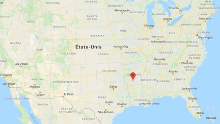 Ils ont été retrouvés près de Camden, dans l'Arkansas (Etats-Unis).&nbsp; (GOOGLE MAPS)