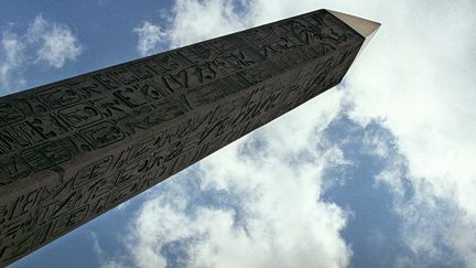 L'obélisque de Louxor, place de la Concorde à Paris
 (JEAN-PIERRE MULLER / AFP)