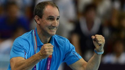 Alain Portes, le sélectionneur de l'équipe de France féminine (JAVIER SORIANO / AFP)