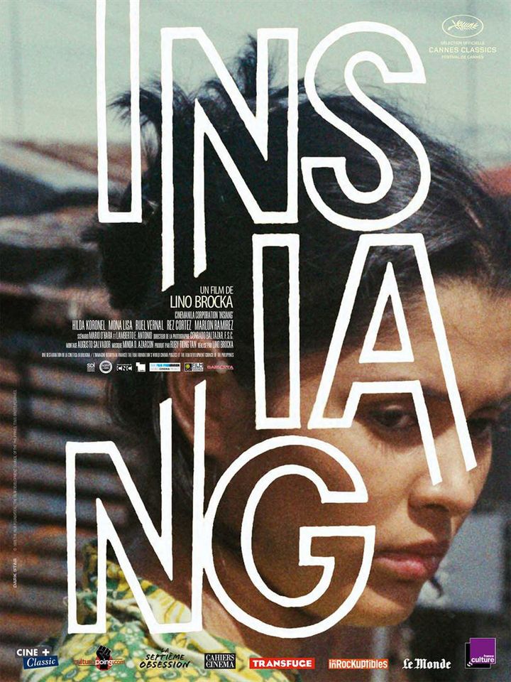 "Insiang" : affiche française 2016
 (Carlotta Films)