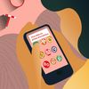 Des centaines d'applications sur smartphones permettent aux femmes de suivre leur cycle menstruel. (Image d'illustration) (JESSICA KOMGUEN / FRANCEINFO)