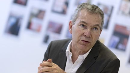 Jacques Battistoni, président du premier syndicat de médecins généralistes, MG France. (KENZO TRIBOUILLARD / AFP)