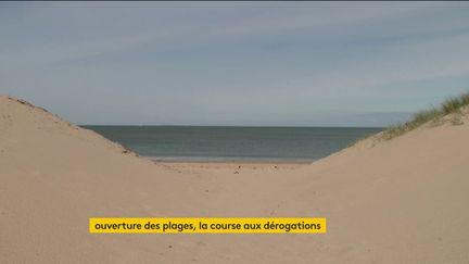 Une plage de la Manche (franceinfo)