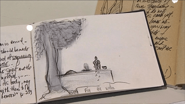 Carnet de croquis de Carolyn Carlson
 (France 3 / Culturebox)