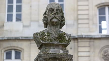 Buste de Gustave Flaubert dans le jardin du Luxembourg, Paris (MAXPPP)