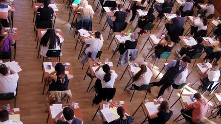 L'épreuve de philosophie du baccalauréat, le 17 juin 2019, à Thionville (Moselle). (PIERRE HECKLER / MAXPPP)