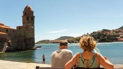 A Collioure (Pyrénées-Orientales), le 19 mai 2021. (ALINE MORCILLO / HANS LUCAS / AFP)