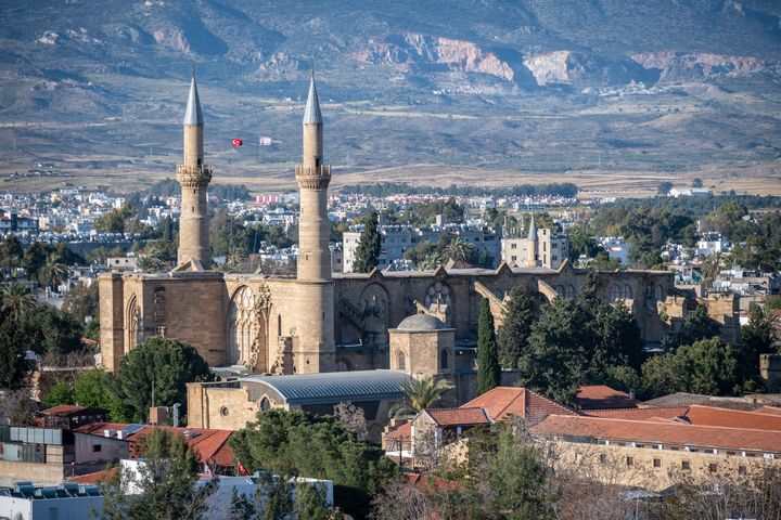 Mosquée Selimiye, Nord de Nicosie, Chypre, 20 avril 2019 (DIEGO CUPOLO / NURPHOTO)