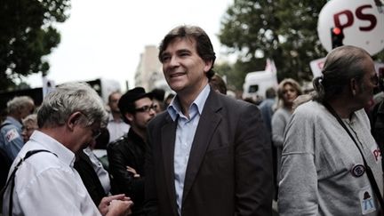 Arnaud Montebourg, député de Saône-et-Loire et secrétaire national du PS à la rénovation. (AFP - Fred Dufour)