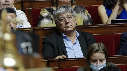 Le député La France Insoumise&nbsp;Eric Coquerel, le 6 juillet 2022 à l'Assemblée nationale à Paris. (DANIEL PIER / NURPHOTO / AFP)