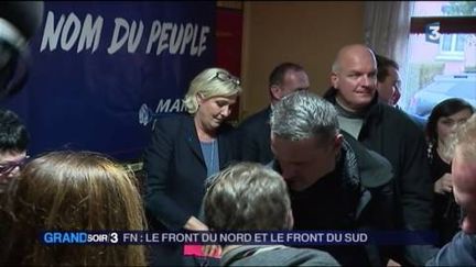 Marine Le Pen, présidente du Front national. (FRANCE 3)