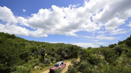 Top départ de ce Dakar 2017 (FRANCK FIFE / AFP)