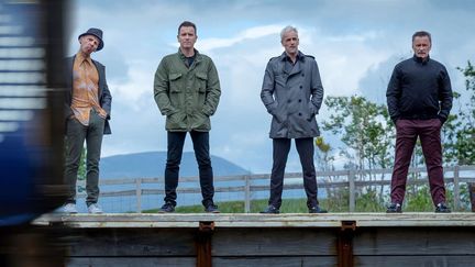  Ewan McGregor, Ewen Bremner, Jonny Lee Miller et Robert Carlyle dans "T2 Trainspotting" de Danny Boyle
 (Sony Pictures Releasing France)