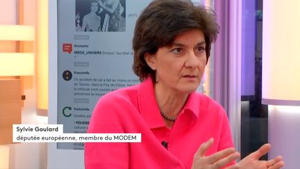 Sylvie Goulard, députée européenne (FRANCEINFO)