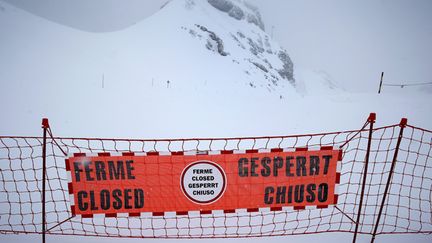 &nbsp; (La piste noire, sur laquelle se trouvaient les lycéens, était fermée. © MaxPPP)