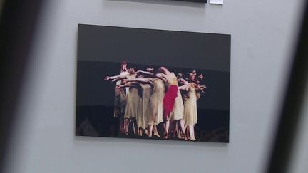 Pina Bausch par Ursula Kaufmann, au Parvis Espace Culturel&nbsp;à Pau. (CAPTURE D'ÉCRAN FRANCE 3 / Elixabete GONZALEZ)