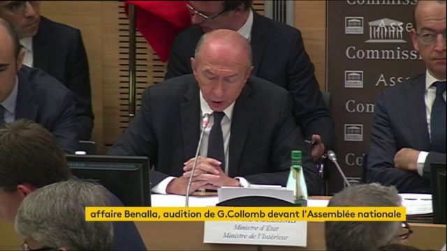 Gérard Collom s'explique sur l'autorisation de port d'arme accordée à Alexandre Benalla