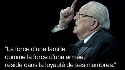 Jean-Marie Le Pen, le 10 avril 2015 sur Twitter. (  MAXPPP)