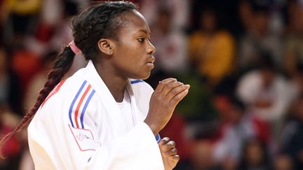 La judokate française Clarisse Agbegnenou