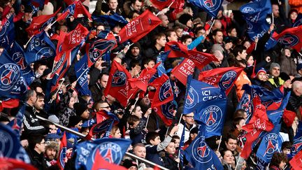 Les supporteurs du PSG (FRANCK FIFE / AFP)