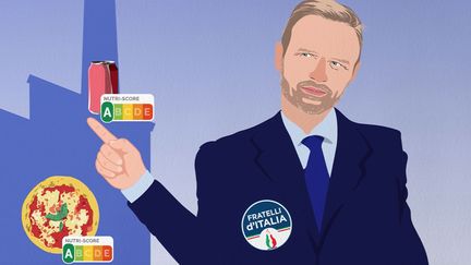 Désintox. Non, le nutriscore en veut pas à la gastronomie italienne. (ARTE/2P2L)