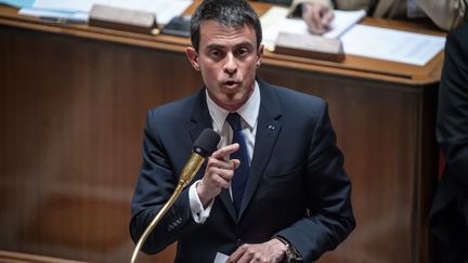 Le Premier ministre, Manuel Valls, lors des questions au gouvernement, le 16 juin 2015. (MAXPPP)