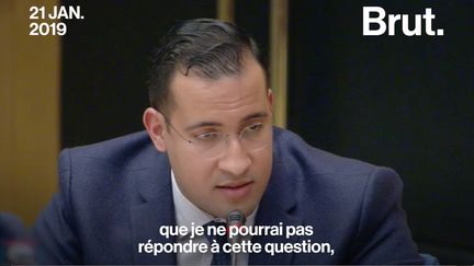 Plusieurs mois après avoir été interrogé une première fois pour des violences commises sur des manifestants, Alexandre Benalla a dû être auditionné à nouveau devant les sénateurs sur l'affaire des passeports diplomatiques. (BRUT)