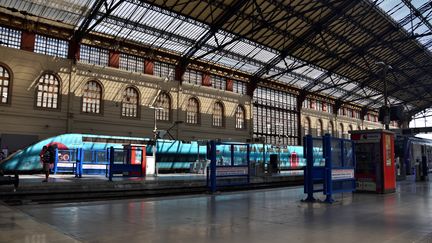 Le hall de la gare Saint-Charles de Marseille, le 28 juin 2018. (GERARD BOTTINO / CROWDSPARK / AFP)