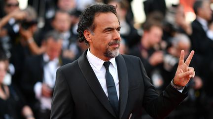 Le Mexicain Alejandro Gonzalez Iñarritu au Festival de Cannes le 22 mai 2017. (LOIC VENANCE / AFP)